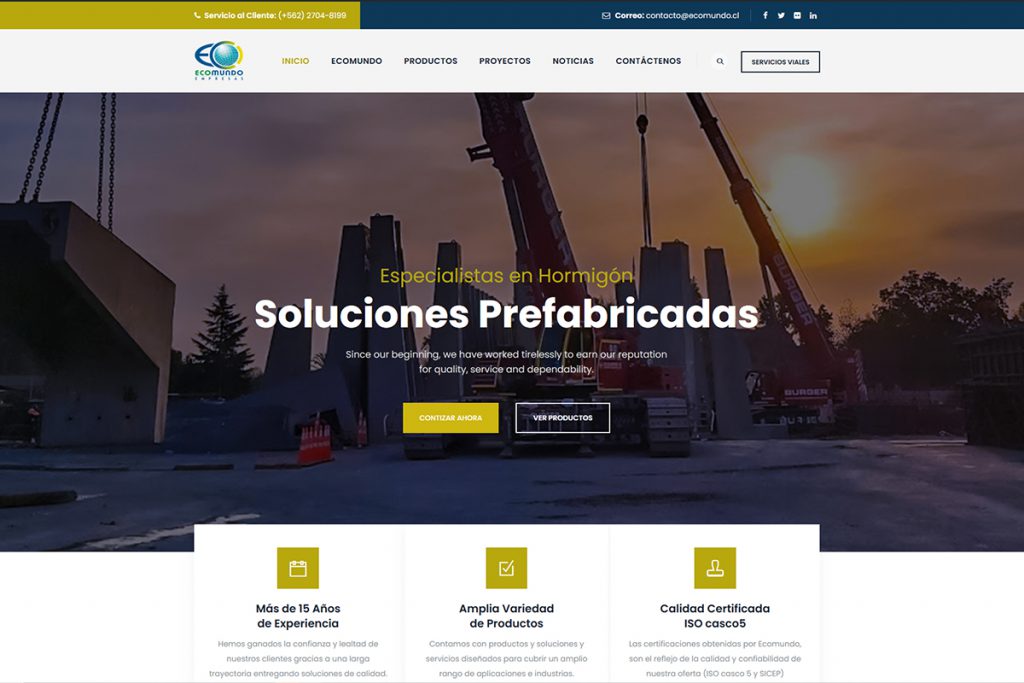 Projeto Inauguramos Nuevo Sitio Web - Imagem 2