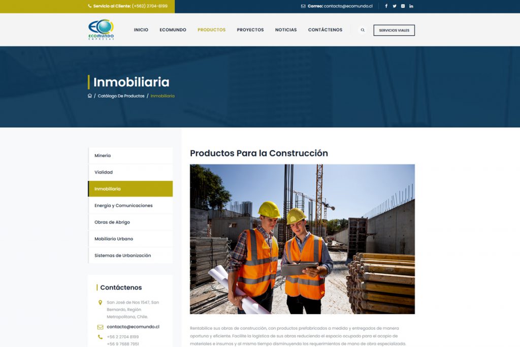 Projeto Inauguramos Nuevo Sitio Web - Imagem 3